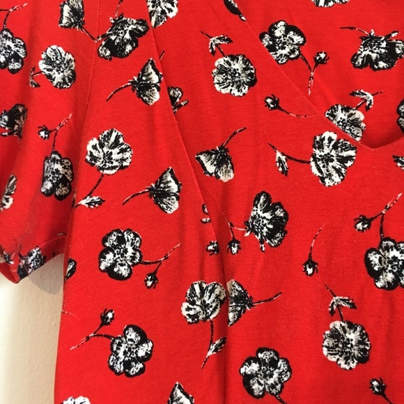 Philosophy red floral sundress XS 2 0 - Picture 3 of 4